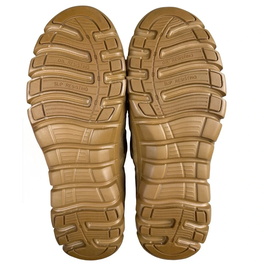 Reebok Work RB8809 Sublite Tactical Boots Coyote Brown Side Zip‎ 11W EH SR NIB